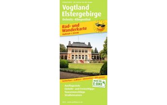 Radkarten Deutschland Vogtland - Elstergebirge, Rad- und Wanderkarte 1:50.000 KOMPASS freytag & berndt