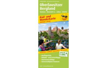 Radkarten Deutschland Oberlausitzer Bergland, Rad- und Wanderkarte 1:50.000 Freytag-Berndt und ARTARIA