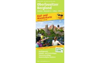 Wanderkarten Deutschland Oberlausitzer Bergland, Rad- und Wanderkarte 1:50.000 KOMPASS freytag & berndt