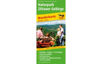f&b Hiking Maps Naturpark Zittauer Gebirge, Wanderkarte 1:25.000 Freytag-Berndt und ARTARIA