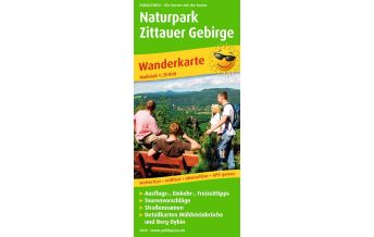 Wanderkarten Deutschland Naturpark Zittauer Gebirge, Wanderkarte 1:25.000 KOMPASS freytag & berndt