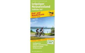 Radkarten Deutschland Leipziger Neuseenland - Südlicher Teil, Rad- und Wanderkarte 1:50.000 KOMPASS freytag & berndt