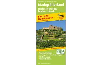 Cycling Maps Germany Markgräflerland, Rad- und Wanderkarte 1:50.000 Freytag-Berndt und ARTARIA