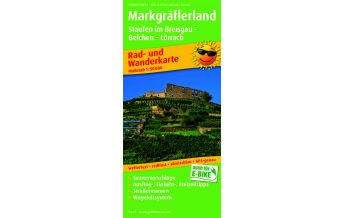 Cycling Maps Germany Markgräflerland, Rad- und Wanderkarte 1:50.000 Freytag-Berndt und ARTARIA