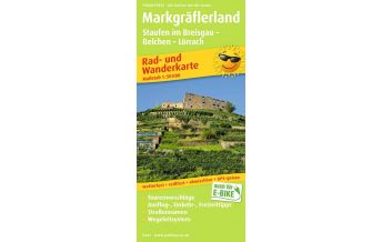 Radkarten Deutschland Markgräflerland, Rad- und Wanderkarte 1:50.000 KOMPASS freytag & berndt