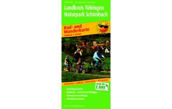 Cycling Maps Germany Landkreis Tübingen - Naturpark Schönbuch, Rad- und Wanderkarte 1:50.000 Freytag-Berndt und ARTARIA