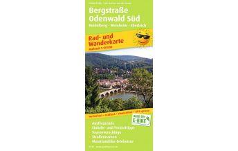 Cycling Maps Germany Bergstraße - Odenwald Süd, Rad- und Wanderkarte 1:50.000 Freytag-Berndt und ARTARIA