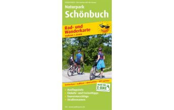 Radkarten Deutschland Naturpark Schönbuch, Rad- und Wanderkarte 1:25.000 Freytag-Berndt und ARTARIA