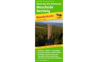 Wanderkarten Deutschland Rund um den Hennesee - Meschede - Bestwig, Wanderkarte 1:30.000 KOMPASS freytag & berndt