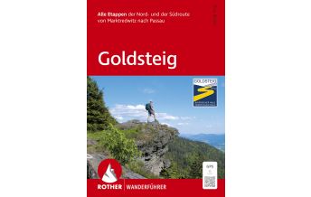 Long Distance Hiking Rother Wanderführer Goldsteig Bergverlag Rother