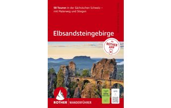 Wanderführer Rother Wanderführer Elbsandsteingebirge Bergverlag Rother