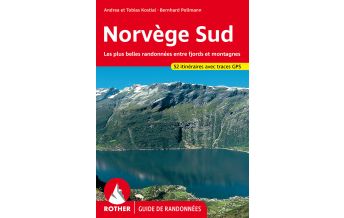 Wanderführer Rother Guide de Randonnées Norvège Sud Bergverlag Rother