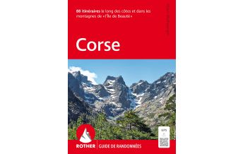 Wanderführer Rother Guide de randonnées Corse Bergverlag Rother
