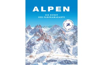 Outdoor Illustrated Books Alpen. Die Kunst der Panoramakarte Prestel-Verlag