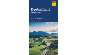 Road Maps ADAC Länderkarte Deutschland 1:650.000 ADAC Verlag