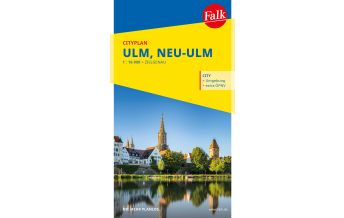 City Maps Falk Cityplan Ulm, Neu-Ulm 1:16.000 Falk Verlag AG