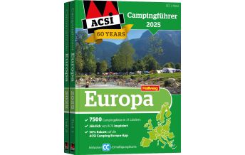 Campingführer ACSI Campingführer Europa 2025 Hallwag Kümmerly+Frey AG