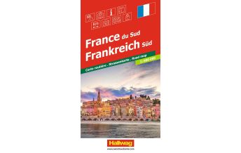Straßenkarten Frankreich Hallwag Strassenkarte Frankreich Süd 1:600.000 Hallwag Verlag