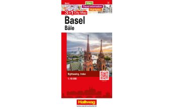 City Maps Hallwag Stadtplan Basel Hallwag Verlag