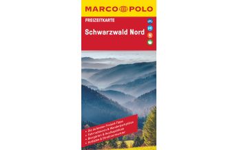 Straßenkarten MARCO POLO Freizeitkarte Deutschland Blatt 38 Schwarzwald Nord Mairs Geographischer Verlag Kurt Mair GmbH. & Co.