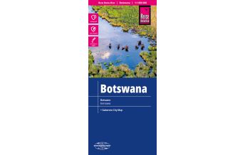 Straßenkarten Botswana Reise Know-How Landkarte Botswana (1:1.000.000) Reise Know-How