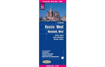 Road Maps Russia Reise Know-How Landkarte Russland West (1:2.000.000) Reise Know-How