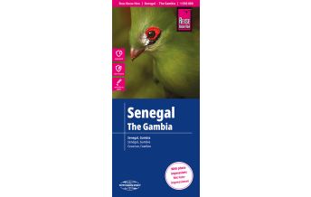 Road Maps Reise Know-How Landkarte Senegal, Gambia (1:550.000) Reise Know-How