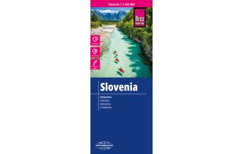 Straßenkarten Reise Know-How Landkarte Slowenien / Slovenia (1:185.000) Reise Know-How