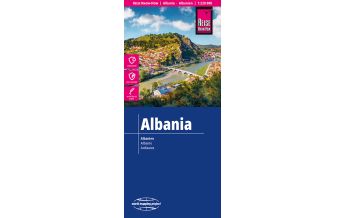 Straßenkarten Reise Know-How Landkarte Albanien / Albania (1:220.000) Reise Know-How