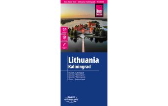 Road Maps Reise Know-How Landkarte Litauen und Kaliningrad / Lithuania and Kaliningrad (1:325.000) Reise Know-How