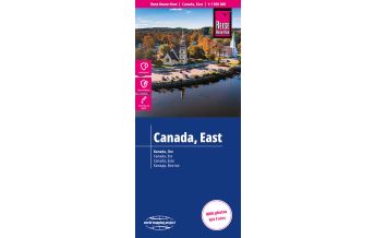 Road Maps Reise Know-How Landkarte Kanada, Ost | Canada, East (1:1.900.000) Reise Know-How