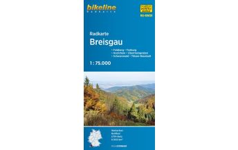 Cycling Maps Germany Bikeline-Radkarte RK-BW09, Breisgau 1:75.000 Verlag Esterbauer GmbH