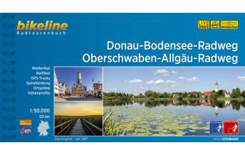 Radführer Deutschland Bikeline Radtourenbuch Donau-Bodensee-Radweg, Oberschwaben-Allgäu-Radweg 1:50.000 Verlag Esterbauer GmbH