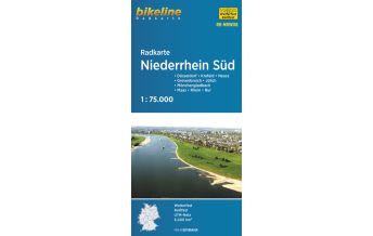 Cycling Maps Germany Radkarte Niederrhein Süd (RK-NRW08) Verlag Esterbauer GmbH