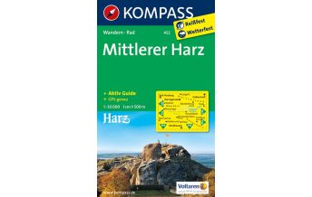 Wanderkarten Harz Mittlerer Harz Kompass-Karten GmbH