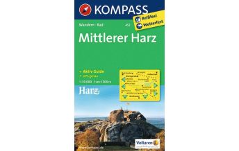 Hiking Maps Harz Mittlerer Harz Kompass-Karten GmbH