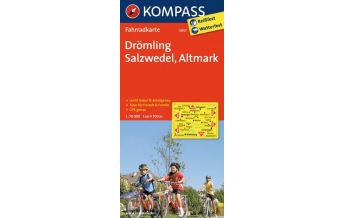 Radkarten Deutschland Radkarte Drömling - Salzwedel - Altmark KOMPASS freytag & berndt
