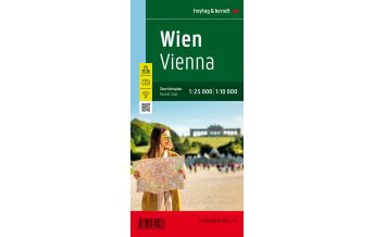 f&b City Maps Wien Touristenplan, 1:10.000 / 1:25.000 Freytag-Berndt und ARTARIA