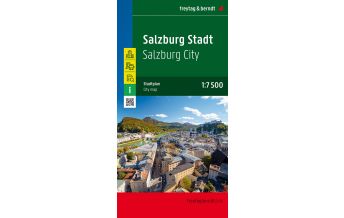 City Maps Salzburg Stadt, Stadtplan 1:7.500 Freytag-Berndt und ARTARIA