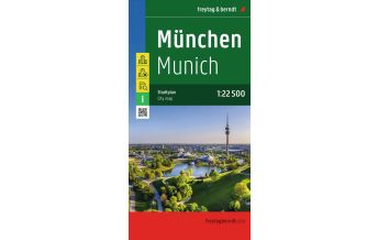 City Maps Freytag & Berndt Stadtplan, München Gesamtplan 1:22.500 Freytag-Berndt und ARTARIA
