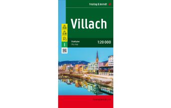 Stadtpläne Villach, Stadtplan 1:20.000 KOMPASS freytag & berndt