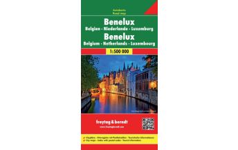 f&b Straßenkarten Benelux, Autokarte 1:500.000 Freytag-Berndt und ARTARIA