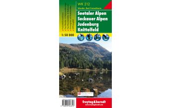 Wanderkarten Steiermark WK 212 Seetaler Alpen - Seckauer Alpen - Judenburg - Knittelfeld, Wanderkarte 1:50.000 KOMPASS freytag & berndt