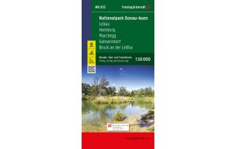 Radkarten Österreich Nationalpark Donau-Auen, Wander-, Rad- und Freizeitkarte 1:50.000, WK 015 KOMPASS freytag & berndt