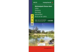 Hiking Maps Vienna WK 013 Nationalpark Donau-Auen - Lobau - Hainburg - Marchegg - Gänserndorf - Bruck a.d. Leitha, Hiking Map 1:50.000 Freytag-Berndt und ARTARIA