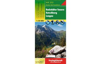 Hiking Maps Styria WK 202 Radstädter Tauern - Katschberg - Lungau, Wanderkarte 1:50.000 Freytag-Berndt und ARTARIA