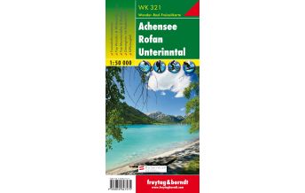 Wanderkarten Tirol WK 321 Achensee - Rofan - Unterinntal, Wanderkarte 1:50.000 KOMPASS freytag & berndt