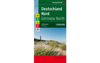 Straßenkarten Deutschland freytag & berndt Auto + Freizeitkarte Deutschland Nord 1:500.000 KOMPASS freytag & berndt