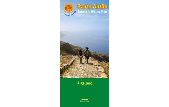 Hiking Maps Cabo Verde Cabo Verde: Santo Antão 1:40.000, Hiking Map KNV