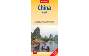 Straßenkarten Nelles Map Landkarte China: South KOMPASS freytag & berndt